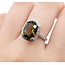 Ring Halo .39ctw Round Diamonds 4.89ct Alexandrite GIA: 5231521444 14kw 14x12mm Sz6.5 3.5g 125060012