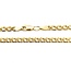 Necklace Double Curb Link Lobster Clasp 14ky 4mm 20" 12.1g 125062048