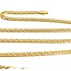 Necklace Double Curb Link Lobster Clasp 14ky 4mm 20" 12.1g 125062048