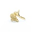 Ring Dolphin 14ky 20mm Sz8 4.5g 125062040