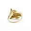 Ring Dolphin 14ky 20mm Sz8 4.5g 125062040