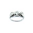 Ring Antique Filigree 3-Stone 1.35ctw Mine Cut Diamonds 18kw Sz6 2.6g 225070002