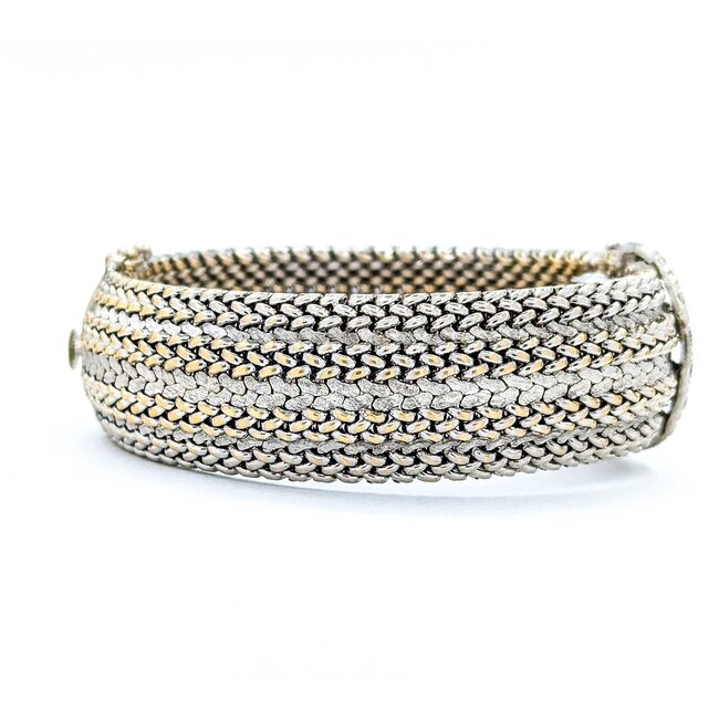 Watch Geneva Manual Wind Vintage .36ctw Round Diamonds 14kw 7" Watch Only 225066602