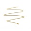 Necklace Curb Link Spring Clasp 14ky 1.4mm 16" 3g 125062041