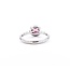 Ring Braided .22ctw Round Diamonds .97ct Spinel 14kw 2.5mm Sz9.25 3.7g 125060062