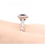Ring Braided .22ctw Round Diamonds .97ct Spinel 14kw 2.5mm Sz9.25 3.7g 125060062