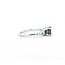 Ring Semi .20ctw Round & Baguette Diamonds 1.30ct Spinel 14kw 3mm Sz6 2.8g 125060060