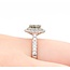 Ring Double Halo .73ctw Round Diamonds Alexandrite GIA: 6237584995 18kw 12x10mm Sz6.5 4.3g 125060022