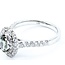 Ring Double Halo .73ctw Round Diamonds Alexandrite GIA: 6237584995 18kw 12x10mm Sz6.5 4.3g 125060022