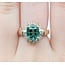 Ring .50ctw Round/Baguette Diamonds 2.10ct Emerald 14ky Sz6 4.9g 225070033