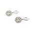 Earrings Dangle Milgrain .87ctw Diamonds Alexandrite GIA: 2235584347, 1236584996 18kw 1x.45" 5.4g 125060026