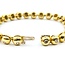 Bracelet Bezel Set Tennis 1.00ctw Round Diamonds 18ky 6.5" 26.91g 225070076