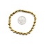 Bracelet Bezel Set Tennis 1.00ctw Round Diamonds 18ky 6.5" 26.91g 225070076