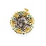 Pendant Tremblant 1.14ctw Round Diamonds .90ctw Emerald 2.16ctw Ruby/Sapphire 18ky 28mm 12.1g 225070027