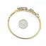 Bangle Twist .50ctw Round Diamonds 3.00ctw Blue Sapphire 18ky 9mm 7.25" 16.92g 225070072