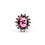 Ring Halo .38ctw Round Diamonds 4.40ct Pink Tourmaline 14kw Sz7 4.9g 225070029