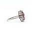 Ring Halo .38ctw Round Diamonds 4.40ct Pink Tourmaline 14kw Sz7 4.9g 225070029