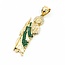 Pendant Jesus Synthetic Gemstones 14ky 2.25x.65" 7.4g 125076202