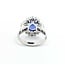 Ring Vintage Style .62ctw Round/Baguette Diamonds 5.17ct Tanzanite Platinum Sz6.25 8.2g 225070055