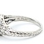 Ring Vintage Style .21ctw Round Diamonds 1.96ct Sapphire Platinum Sz6 6.5g 225070036