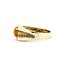 Ring 9x7mm Tiger Eye 10ky 10mm Sz10 4.4g 225070081