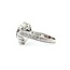 Ring Halo .90ctw Round Diamonds 1.95ct Rubellite Tourmaline 18kw Sz6.75 5.0g 225070034