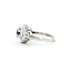 Ring Mid Century .68ctw Round Diamonds 1.20ctw Blue Sapphire 14kw Sz6 3.9g 225070042
