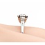 Ring Vintage Engagement .80ct Round Diamond .04ctw Diamonds 14kw Sz6 2.92g 225070003