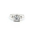 Ring Vintage Engagement .80ct Round Diamond .04ctw Diamonds 14kw Sz6 2.92g 225070003