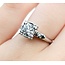 Ring Vintage Engagement .80ct Round Diamond .04ctw Diamonds 14kw Sz6 2.92g 225070003