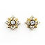 Earrings Snowflake 1.86ctw Round Diamonds 18ky 17.5mm 9.5g 225070011