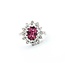 Ring Halo 1.05ctw Round Diamonds 1.80ct Pink Tourmaline 14kw Sz8 5.7g 225070031