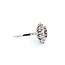 Ring Halo 1.05ctw Round Diamonds 1.80ct Pink Tourmaline 14kw Sz8 5.7g 225070031