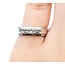 Ring Three Stone .24ctw Princess Diamonds 14kw 5.85g 225060031
