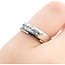 Ring Three Stone .24ctw Princess Diamonds 14kw 5.85g 225060031
