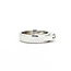 Ring Three Stone .24ctw Princess Diamonds 14kw 5.85g 225060031