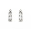 Earrings Art Deco 1.80ctw Triangle/Old European Diamonds Platinum 25.5x8.5mm 6.1g 225070022