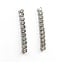 Earrings Bezel Set Dangle 2.20ctw Round Diamonds 14kw 38x4mm 6.8g 225070013