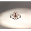 Ring Double Halo Marquise .43ctw Diamonds .67ct Alexandrite GIA: 2235585039 18kw 14x10mm Sz6.5 3.2g 125060018