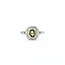 Ring Double Halo .53ctw Diamonds .79ct Alexandrite GIA: 5231584983 14ktt 10.5x10mm Sz6.5 2.9g 125060011