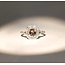 Ring Double Halo .53ctw Diamonds .79ct Alexandrite GIA: 5231584983 14ktt 10.5x10mm Sz6.5 2.9g 125060011