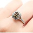 Ring Double Halo .53ctw Diamonds .79ct Alexandrite GIA: 5231584983 14ktt 10.5x10mm Sz6.5 2.9g 125060011