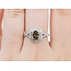 Ring Double Halo .53ctw Diamonds .79ct Alexandrite GIA: 5231584983 14ktt 10.5x10mm Sz6.5 2.9g 125060011