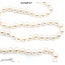 Necklace Strand Mikimoto 6.7mm Akoya Pearls SS 18" 30.8g 225070078