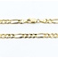Necklace Figaro Lobster Clasp 14ky 5mm 24" 18.4g 125076201