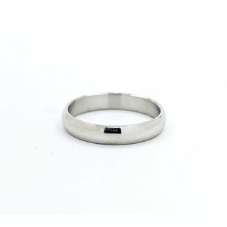 Ring Plain Band Plat 4mm Sz8.25 5.67g 125062017