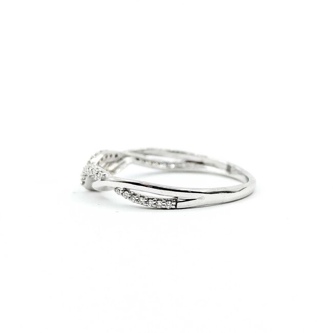 Ring Band .15ctw Round Diamonds 10kw Sz5.5 225060042