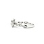 Ring Engagement .15ct Princess Diamond .25ctw Diamonds 10kw Sz5.5 5.73g 225060040