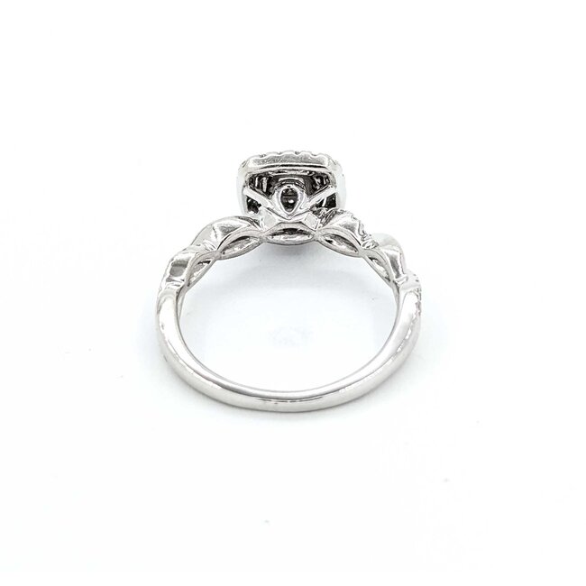 Ring Engagement .15ct Princess Diamond .25ctw Diamonds 10kw Sz5.5 5.73g 225060040