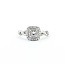 Ring Engagement .15ct Princess Diamond .25ctw Diamonds 10kw Sz5.5 5.73g 225060040